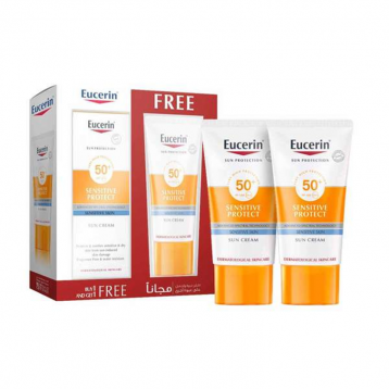 Eucerin Sensitive Protect SPF 50 Plus Sun Cream 50 mL 1Plus 1